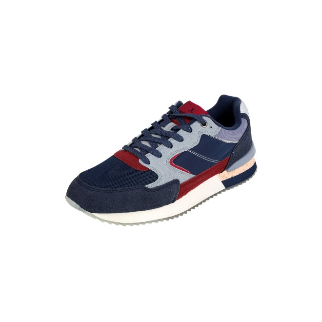 Mochi Men Blue Sports Walking Shoes (SKU: 71-433-45-40)