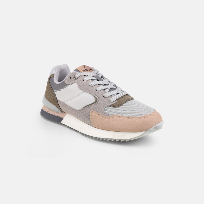 Mochi Men Beige Sports Walking Shoes (SKU: 71-433-20-40)