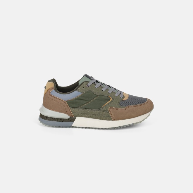 Mochi Men Green Sports Walking Shoes (SKU: 71-433-21-40)