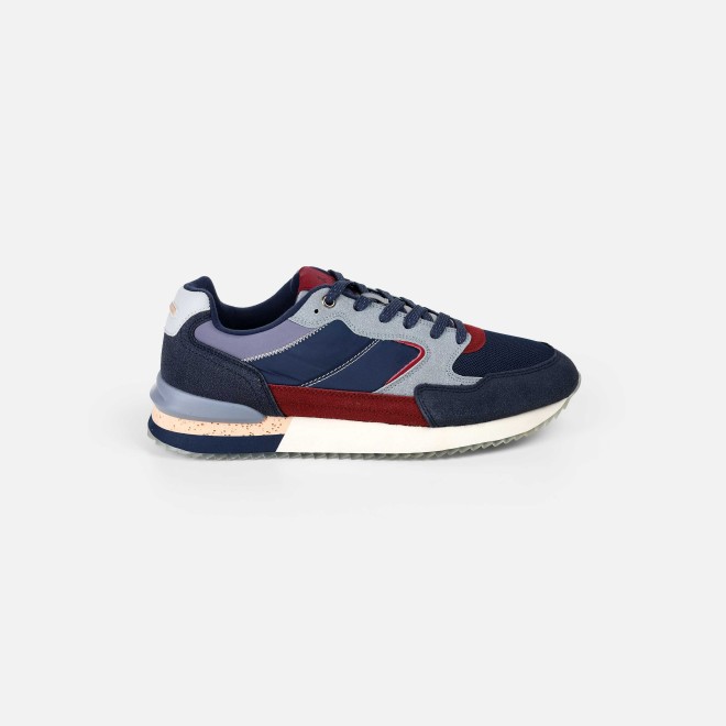 Mochi Men Blue Sports Walking Shoes (SKU: 71-433-45-40)