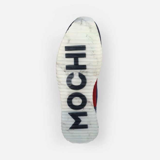 Mochi Men Blue Sports Walking Shoes (SKU: 71-433-45-40)