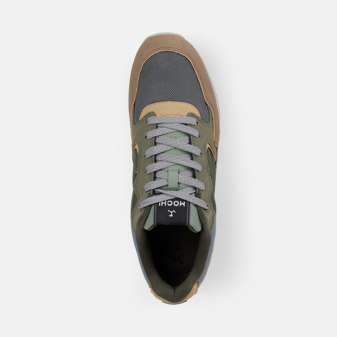 Mochi Men Green Sports Walking Shoes (SKU: 71-433-21-40)