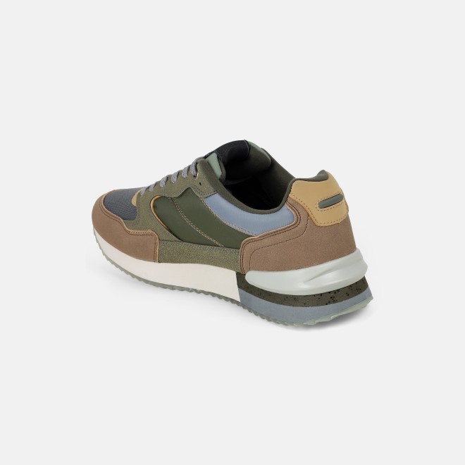 Mochi Men Green Sports Walking Shoes (SKU: 71-433-21-40)