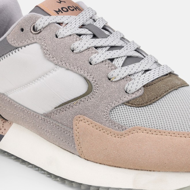 Mochi Men Beige Sports Walking Shoes (SKU: 71-433-20-40)