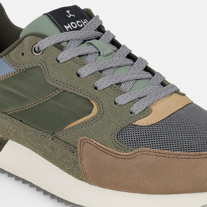Mochi Men Green Sports Walking Shoes (SKU: 71-433-21-40)