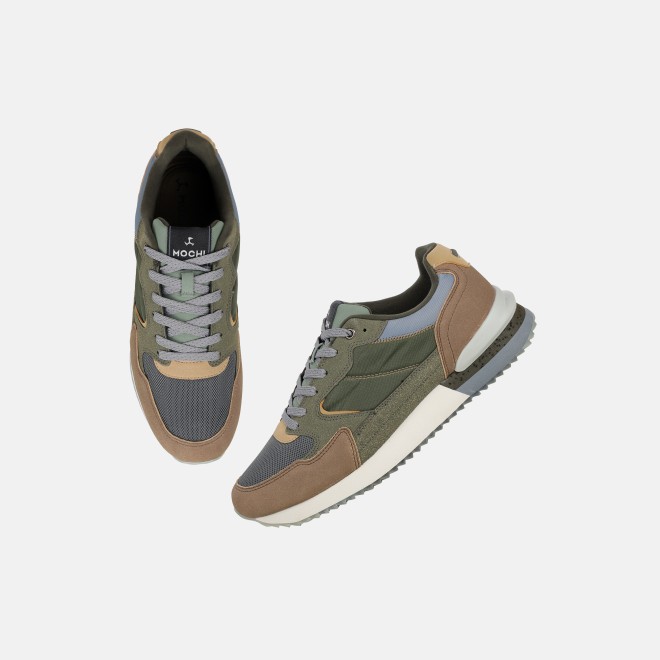 Mochi Men Green Sports Walking Shoes (SKU: 71-433-21-40)