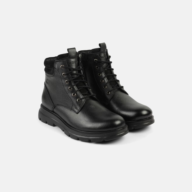 Mochi Men Black Casual Boots (SKU: 71-445-11-40)