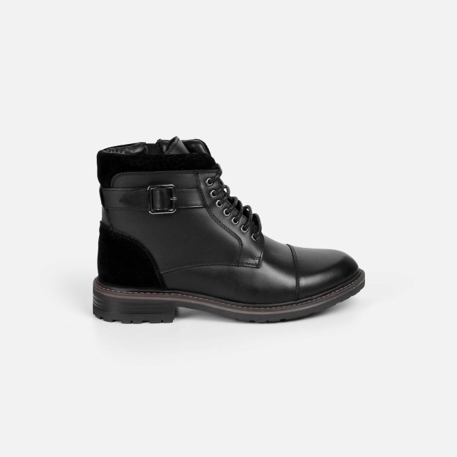 Mochi Men Black Casual Boots (SKU: 71-447-11-41)
