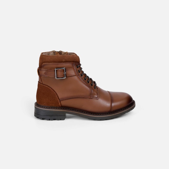 Mochi Men Tan Casual Boots (SKU: 71-447-23-40)