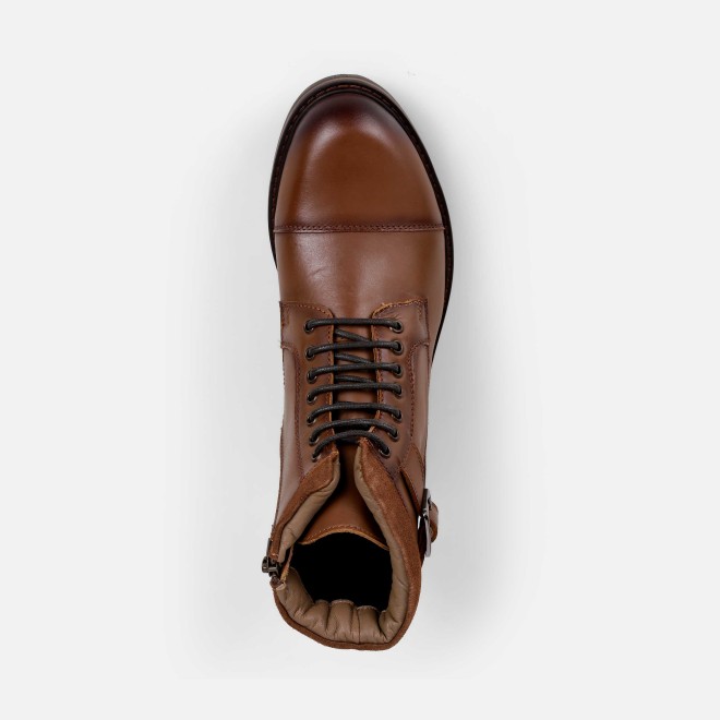 Mochi Men Tan Casual Boots (SKU: 71-447-23-40)