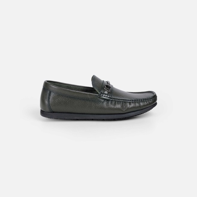 Mochi Men Olive Casual Loafers (SKU: 71-454-49-41)