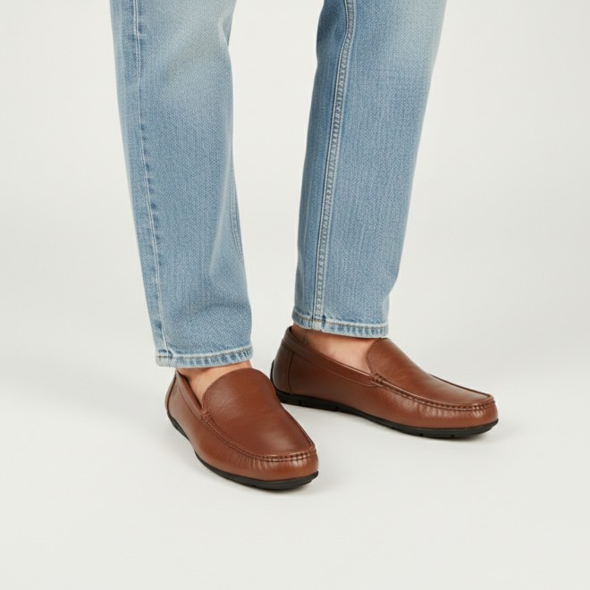 Mochi Men Tan Casual Loafers (SKU: 71-468-23-40)