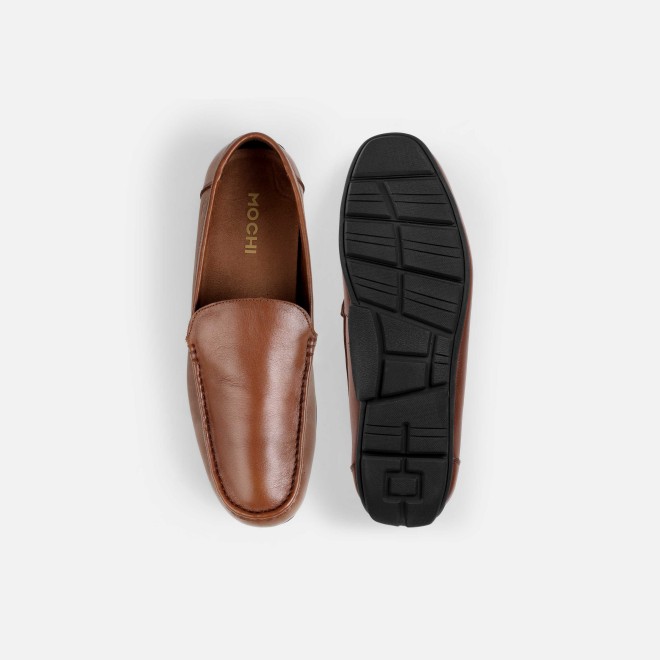 Mochi Men Tan Casual Loafers (SKU: 71-468-23-40)