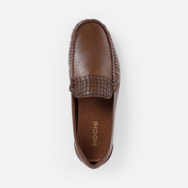 Mochi Men Tan Casual Loafers (SKU: 71-469-23-40)