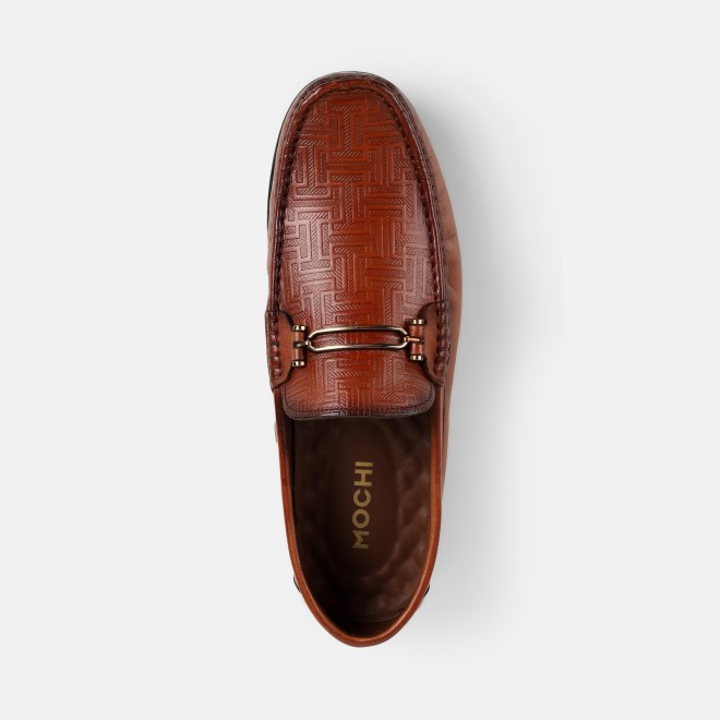 Mochi Men Tan Casual Loafers (SKU: 71-473-23-39)