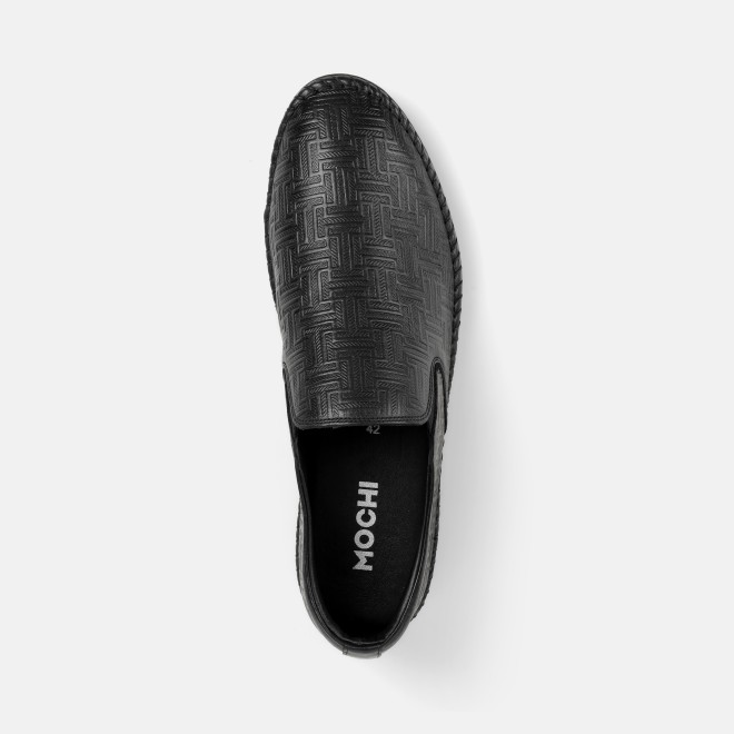 Mochi Men Black Casual Loafers (SKU: 71-474-11-41)