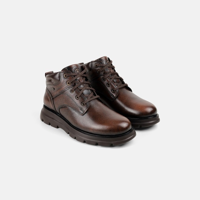 Mochi Men Brown Casual Boots (SKU: 71-476-12-41)