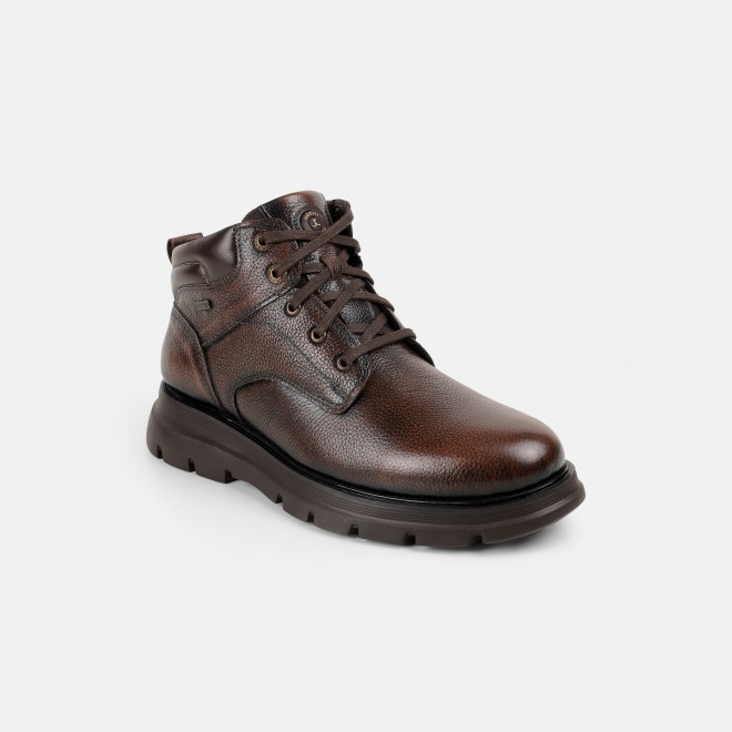 Mochi Men Brown Casual Boots (SKU: 71-476-12-41)