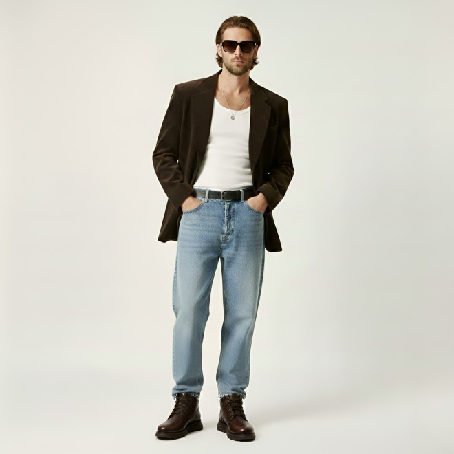 Mochi Men Brown Casual Boots (SKU: 71-476-12-41)