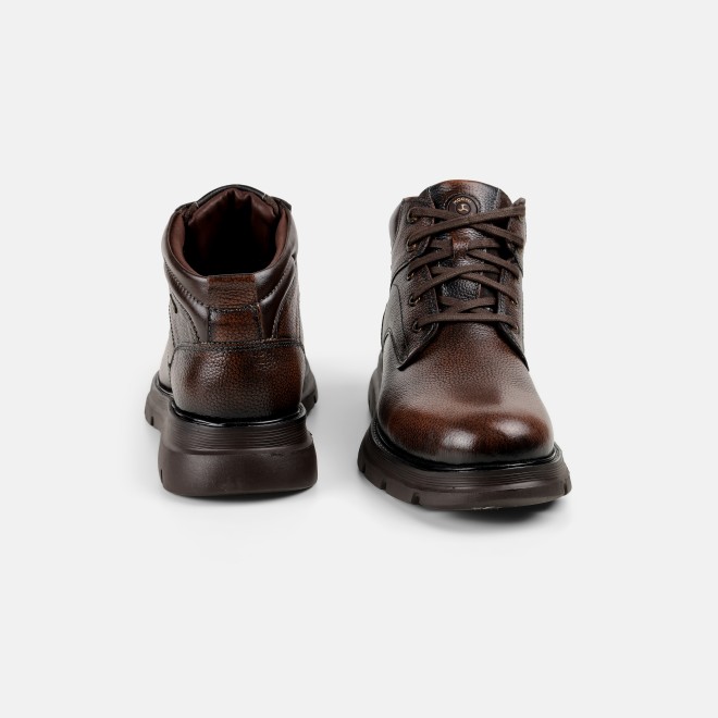 Mochi Men Brown Casual Boots (SKU: 71-476-12-41)
