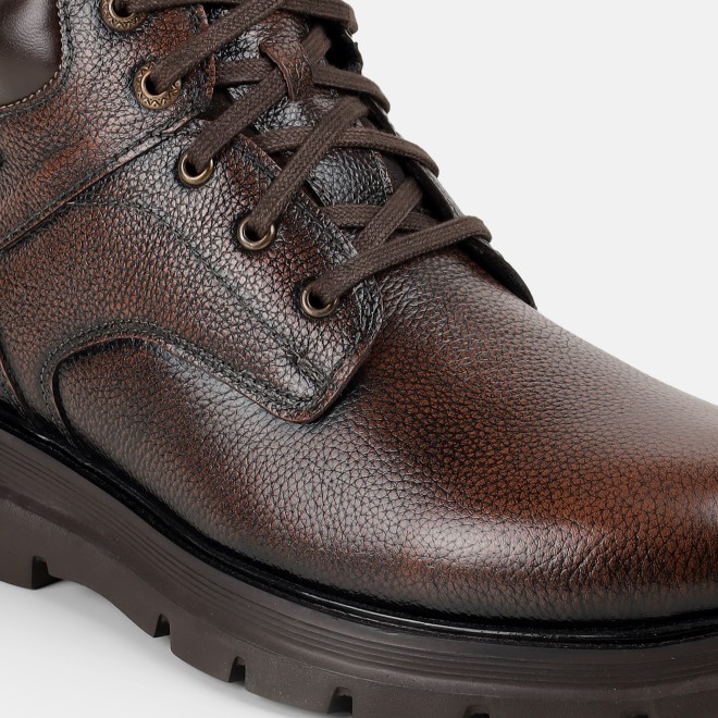 Mochi Men Brown Casual Boots (SKU: 71-476-12-41)