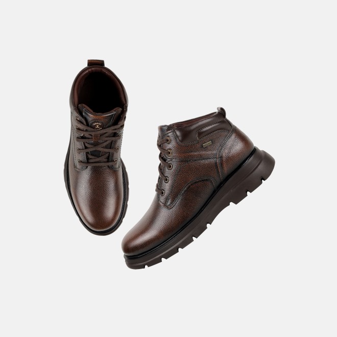 Mochi Men Brown Casual Boots (SKU: 71-476-12-41)