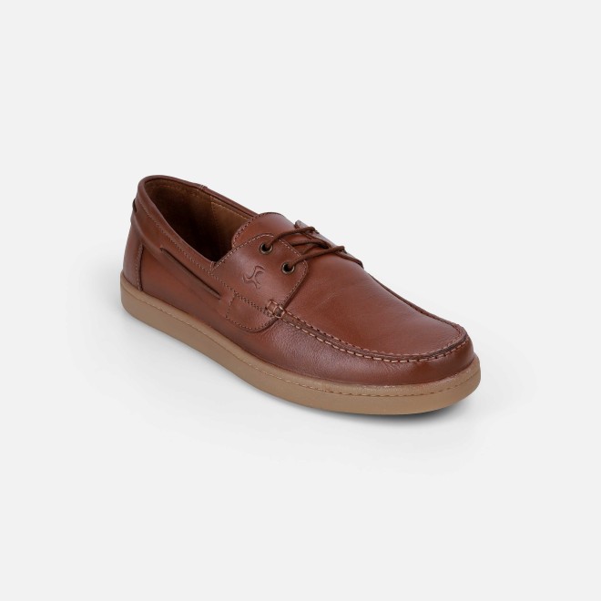 Mochi Men Tan Casual Lace Up