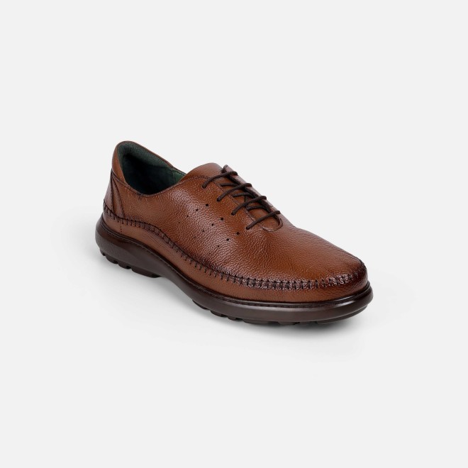 Mochi Men Tan Casual Lace Up