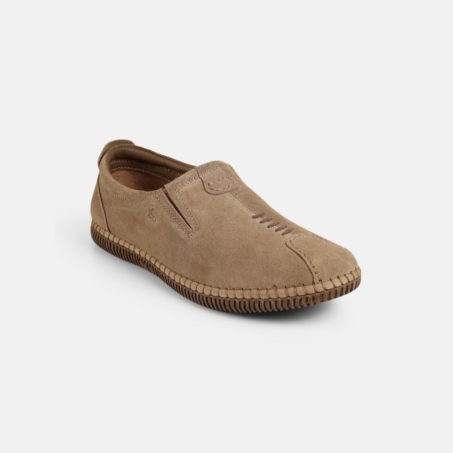 Mochi Men Beige Casual Moccasin (SKU: 71-483-20-40)