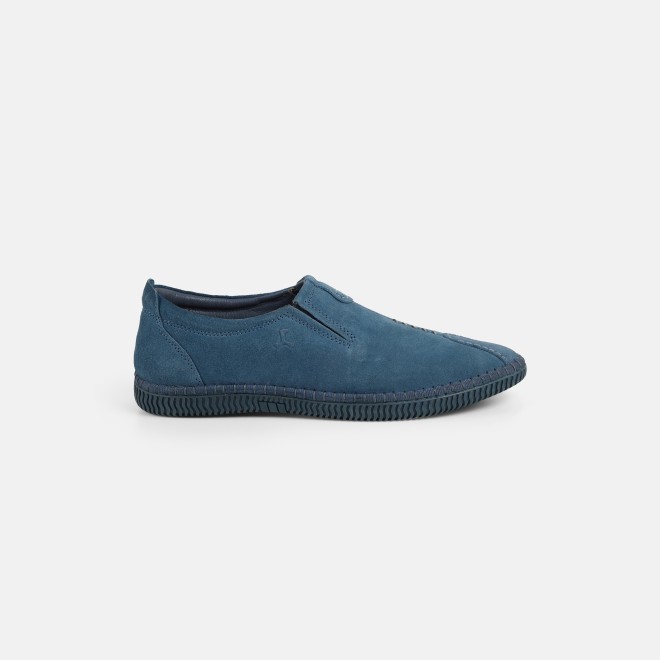Mochi Men Blue Casual Moccasin (SKU: 71-483-45-41)