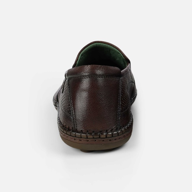 Mochi Men Brown Casual Moccasin (SKU: 71-484-12-39)