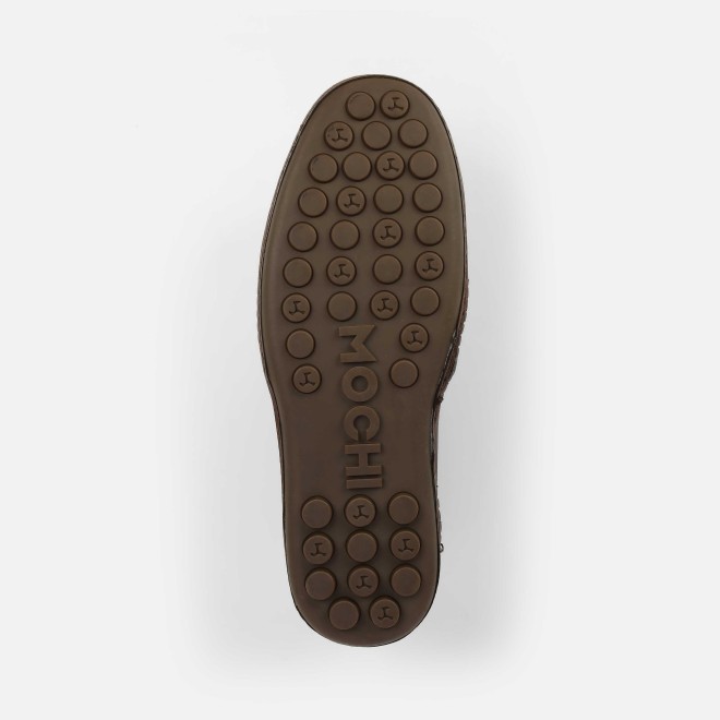 Mochi Men Brown Casual Moccasin (SKU: 71-484-12-39)