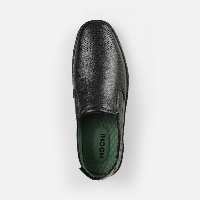Mochi Men Black Casual Moccasin (SKU: 71-484-11-39)