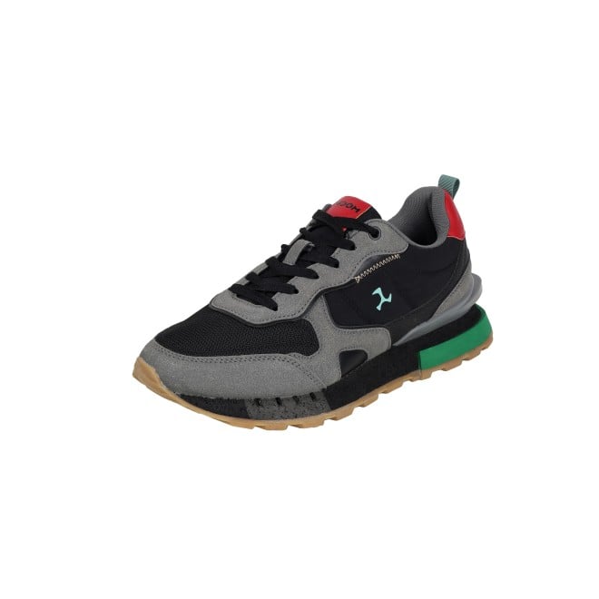 Mochi Men Black Sports Walking Shoes (SKU: 71-494-11-40)