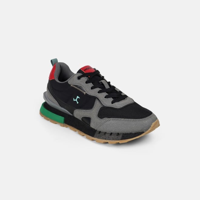 Mochi Men Black Sports Walking Shoes (SKU: 71-494-11-40)