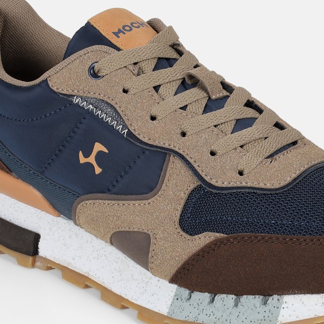 Mochi Men Blue-navy Sports Walking Shoes (SKU: 71-494-17-40)