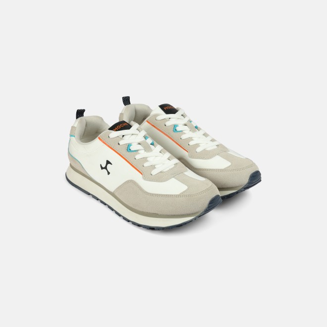 Mochi Men White Sports Walking Shoes (SKU: 71-495-16-40)