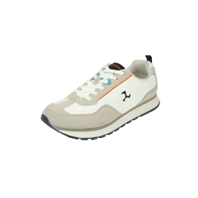 Mochi Men White Sports Walking Shoes (SKU: 71-495-16-40)