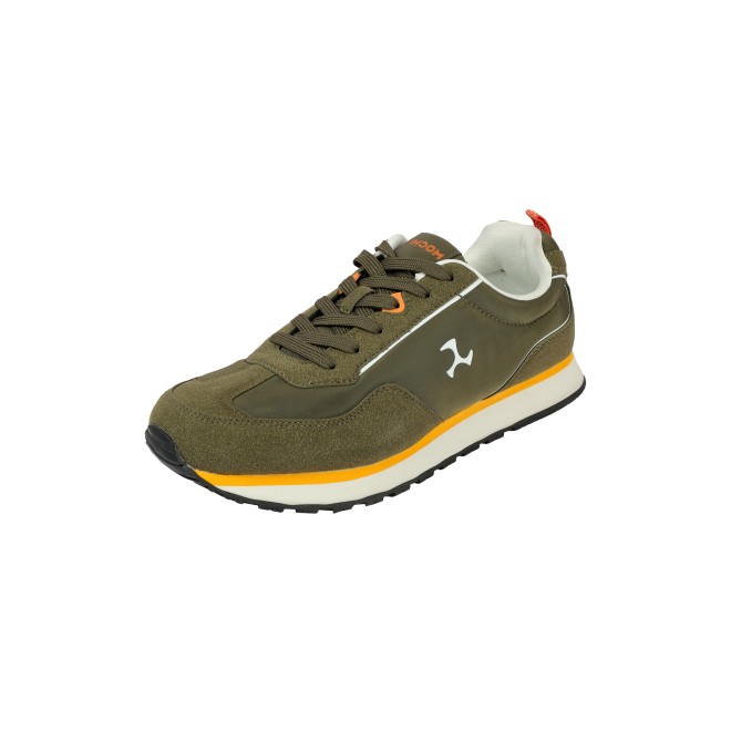 Mochi Men Olive Sports Walking Shoes (SKU: 71-495-49-40)