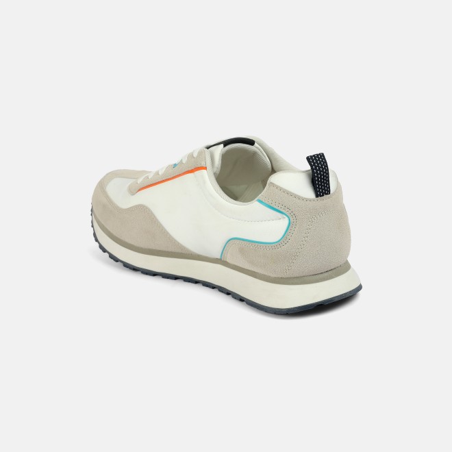 Mochi Men White Sports Walking Shoes (SKU: 71-495-16-40)