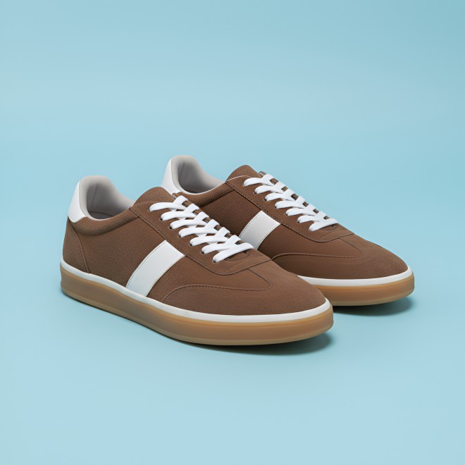 Mochi Men Tan Casual Sneakers