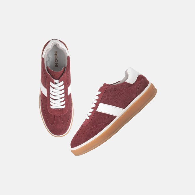 Mochi Men Maroon Casual Sneakers (SKU: 71-509-44-40)