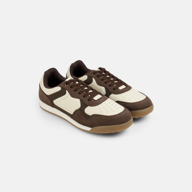 Mochi Men Brown-suede Casual Sneakers (SKU: 71-526-35-40)