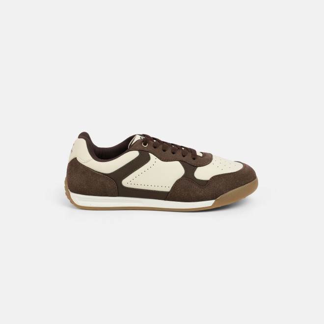 Mochi Men Brown-suede Casual Sneakers (SKU: 71-526-35-40)