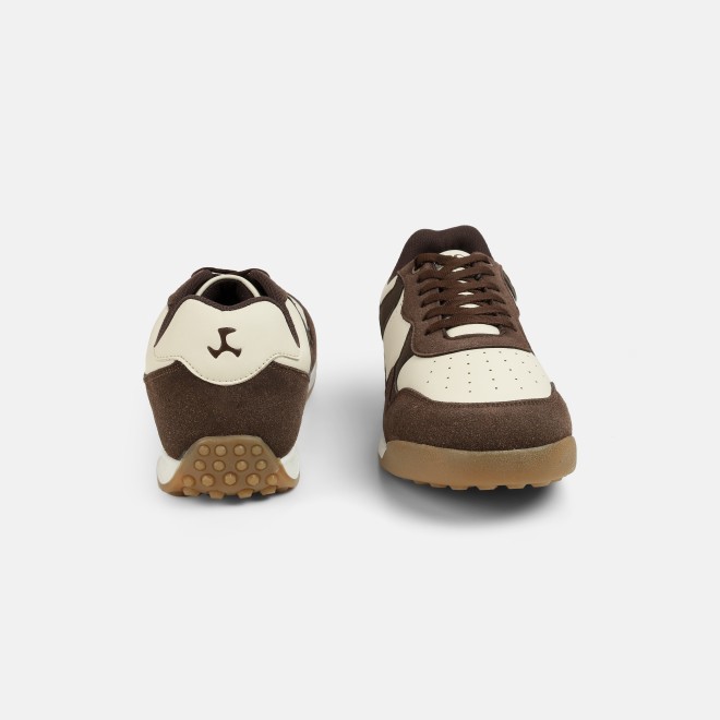Mochi Men Brown-suede Casual Sneakers (SKU: 71-526-35-40)
