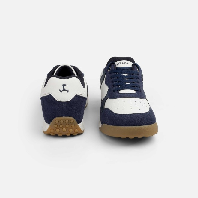 Mochi Men Blue-suede Casual Sneakers (SKU: 71-526-39-40)