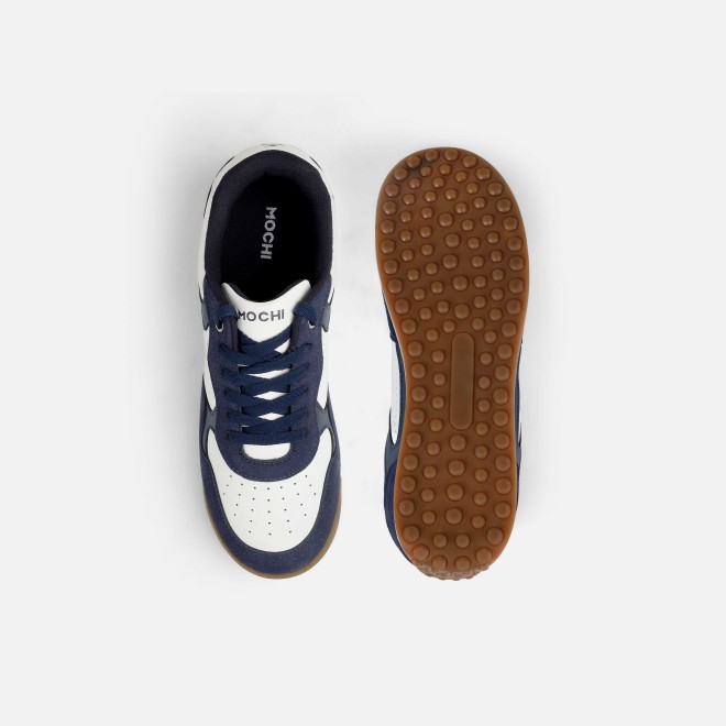 Mochi Men Blue-suede Casual Sneakers (SKU: 71-526-39-40)