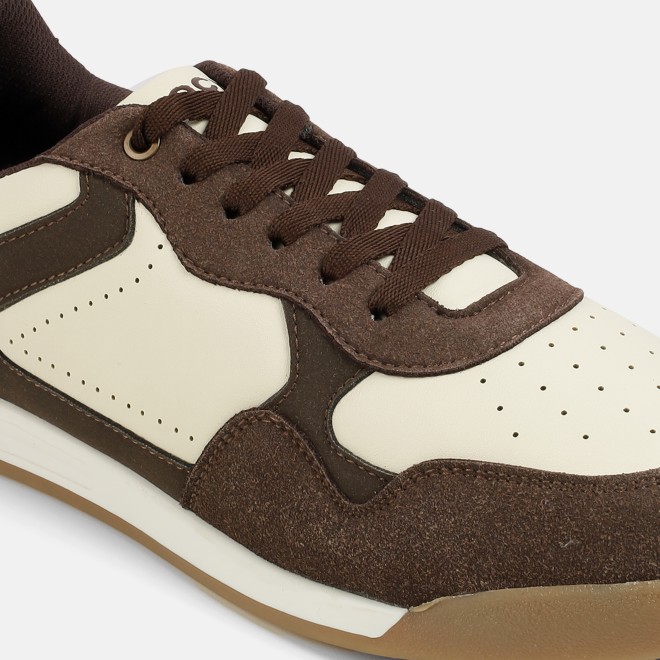 Mochi Men Brown-suede Casual Sneakers (SKU: 71-526-35-40)