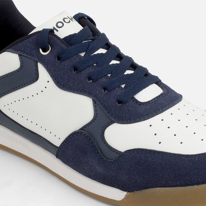 Mochi Men Blue-suede Casual Sneakers (SKU: 71-526-39-40)