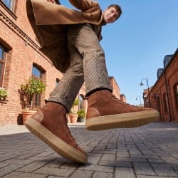 Mochi Men Tan Casual Boots